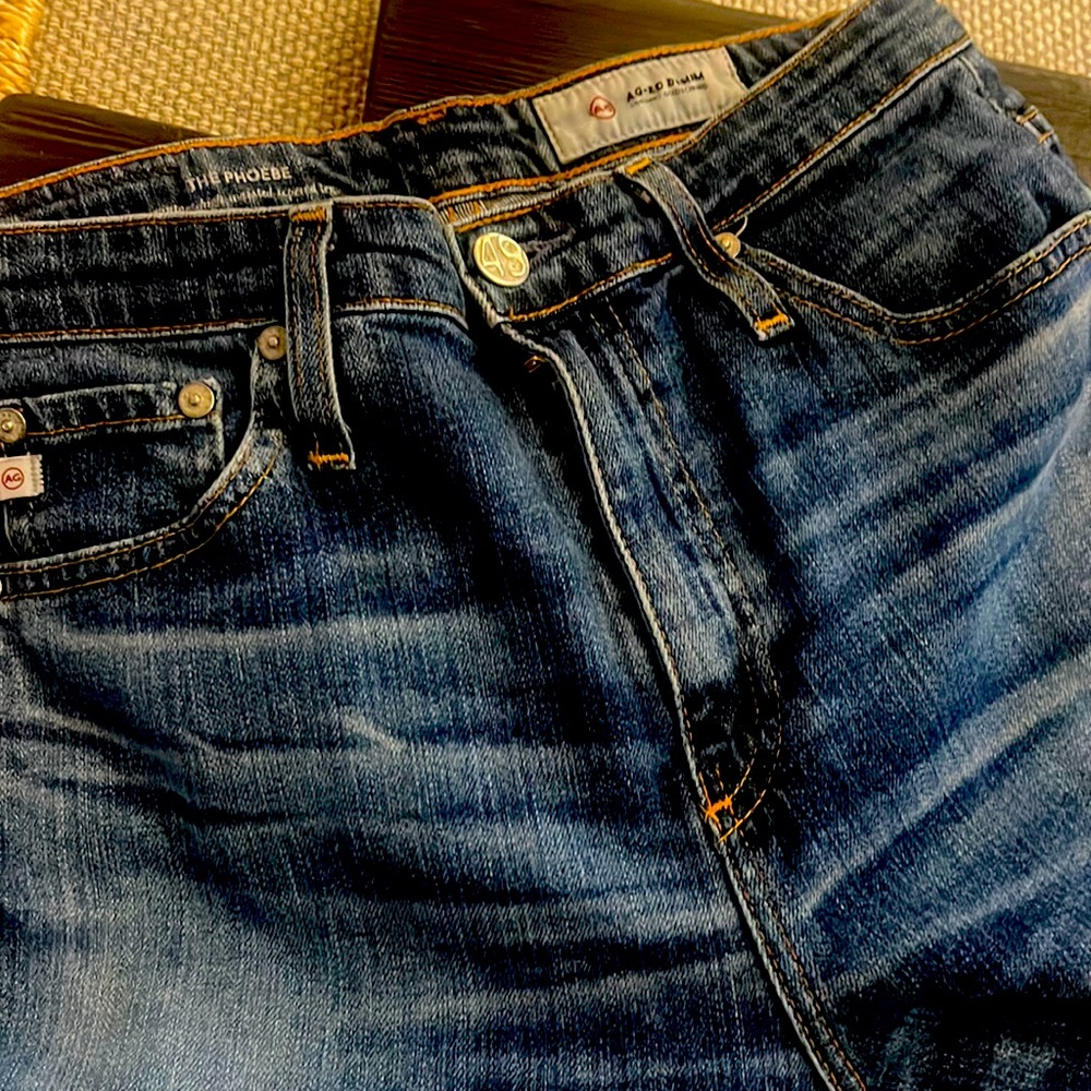Ag vintage phoebe ultra high waisted jeans